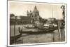 Gondolas and Salute Church, Venice, Italy-null-Mounted Art Print