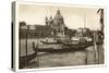 Gondolas and Salute Church, Venice, Italy-null-Stretched Canvas