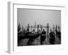 Gondolas and the Church of San Giorgio Maggiore, Venice, Veneto, Italy-Roy Rainford-Framed Photographic Print