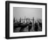 Gondolas and the Church of San Giorgio Maggiore, Venice, Veneto, Italy-Roy Rainford-Framed Photographic Print