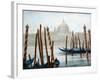 Gondolas At Rest-Richard Willis-Framed Giclee Print