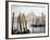 Gondolas At Rest-Richard Willis-Framed Giclee Print