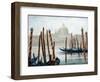 Gondolas At Rest-Richard Willis-Framed Giclee Print