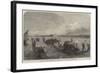 Gondolas Conveying Passengers and Luggage over the Lagoon to Venice-null-Framed Giclee Print