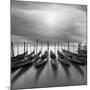 Gondolas En Atardecer-Moises Levy-Mounted Photographic Print