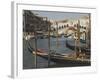 Gondolas, Grand Canal and Rialto Bridge, Venice, Unesco World Heritage Site, Veneto, Italy-James Emmerson-Framed Photographic Print