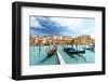 Gondolas in Venice, Italy-Iakov Kalinin-Framed Photographic Print