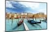 Gondolas in Venice, Italy-Iakov Kalinin-Mounted Photographic Print