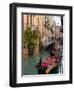 Gondolas Moored along Grand Canal, Venice, Italy-Lisa S^ Engelbrecht-Framed Photographic Print