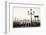 Gondolas Moored on the Lagoon, San Giorgio Maggiore Beyond, Riva Degli Schiavoni-Amanda Hall-Framed Photographic Print