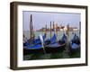 Gondolas near Piazza San Marco, Venice, Italy-Tom Haseltine-Framed Photographic Print