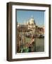 Gondolas near the Grand Canal and the Santa Maria Della Salute, Venice, Italy-Janis Miglavs-Framed Photographic Print