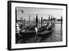 Gondolas of St Marks Square, Venice, Italy-George Oze-Framed Photographic Print