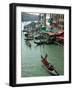 Gondolas on Grand Canal, Venice, Italy-Lisa S. Engelbrecht-Framed Photographic Print