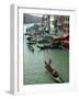 Gondolas on Grand Canal, Venice, Italy-Lisa S. Engelbrecht-Framed Photographic Print