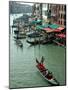 Gondolas on Grand Canal, Venice, Italy-Lisa S. Engelbrecht-Mounted Photographic Print