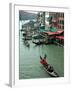 Gondolas on Grand Canal, Venice, Italy-Lisa S. Engelbrecht-Framed Photographic Print