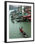 Gondolas on Grand Canal, Venice, Italy-Lisa S. Engelbrecht-Framed Photographic Print