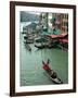 Gondolas on Grand Canal, Venice, Italy-Lisa S. Engelbrecht-Framed Photographic Print