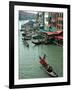 Gondolas on Grand Canal, Venice, Italy-Lisa S. Engelbrecht-Framed Photographic Print