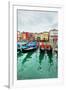 Gondolas on Grand Canal, Venice, Italy-Zoom-zoom-Framed Photographic Print