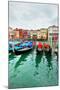 Gondolas on Grand Canal, Venice, Italy-Zoom-zoom-Mounted Photographic Print