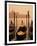 Gondolas on San Marco Canal and Church of San Giorgio Maggiore at Sunset, Venice, Veneto, Italy-Roy Rainford-Framed Photographic Print