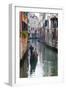 Gondolas on the Canals of Venice, Italy-Terry Eggers-Framed Premium Photographic Print