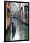 Gondolas on the Canals of Venice, Italy-Terry Eggers-Framed Premium Photographic Print