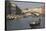 Gondolas on the Grand Canal at the Rialto Bridge, Venice, Unesco World Heritage Site, Veneto, Italy-James Emmerson-Framed Stretched Canvas