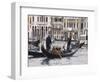 Gondolas on the Grand Canal, Rialto, Venice, UNESCO World Heritage Site, Veneto, Italy, Europe-Hazel Stuart-Framed Photographic Print