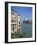 Gondolas on the Grand Canal with Santa Maria Della Salute in the Background, Venice, Veneto, Italy-Lightfoot Jeremy-Framed Photographic Print