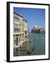 Gondolas on the Grand Canal with Santa Maria Della Salute in the Background, Venice, Veneto, Italy-Lightfoot Jeremy-Framed Photographic Print