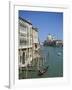 Gondolas on the Grand Canal with Santa Maria Della Salute in the Background, Venice, Veneto, Italy-Lightfoot Jeremy-Framed Photographic Print