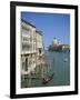 Gondolas on the Grand Canal with Santa Maria Della Salute in the Background, Venice, Veneto, Italy-Lightfoot Jeremy-Framed Photographic Print