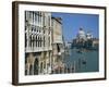 Gondolas on the Grand Canal with Santa Maria Della Salute in the Background, Venice, Veneto, Italy-Lightfoot Jeremy-Framed Photographic Print