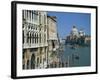 Gondolas on the Grand Canal with Santa Maria Della Salute in the Background, Venice, Veneto, Italy-Lightfoot Jeremy-Framed Photographic Print