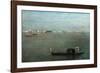 Gondolas on the Lagoon (Grey Lagoon) by Francesco Guardi-Fine Art-Framed Photographic Print