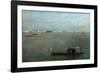 Gondolas on the Lagoon (Grey Lagoon) by Francesco Guardi-Fine Art-Framed Photographic Print