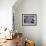 Gondolas on the Water, Venice, Italy-Walter Bibikow-Framed Photographic Print displayed on a wall