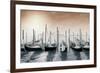 Gondolas Pano Color-Moises Levy-Framed Photographic Print