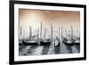 Gondolas Pano Color-Moises Levy-Framed Photographic Print