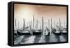 Gondolas Pano Color-Moises Levy-Framed Stretched Canvas