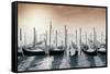 Gondolas Pano Color-Moises Levy-Framed Stretched Canvas