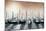 Gondolas Pano Color-Moises Levy-Mounted Photographic Print