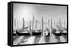 Gondolas Pano-Moises Levy-Framed Stretched Canvas