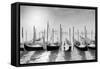 Gondolas Pano-Moises Levy-Framed Stretched Canvas