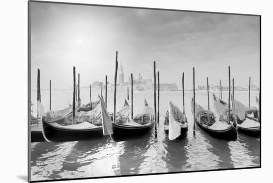 Gondolas Pano-Moises Levy-Mounted Photographic Print