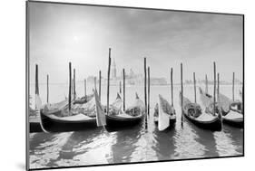 Gondolas Pano-Moises Levy-Mounted Photographic Print