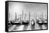 Gondolas Pano-Moises Levy-Framed Stretched Canvas